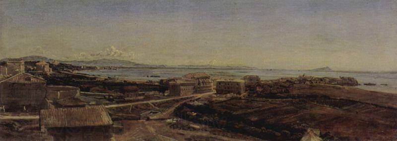 Alexander Ivanov Torre del Greco near Pompeii and Naples France oil painting art